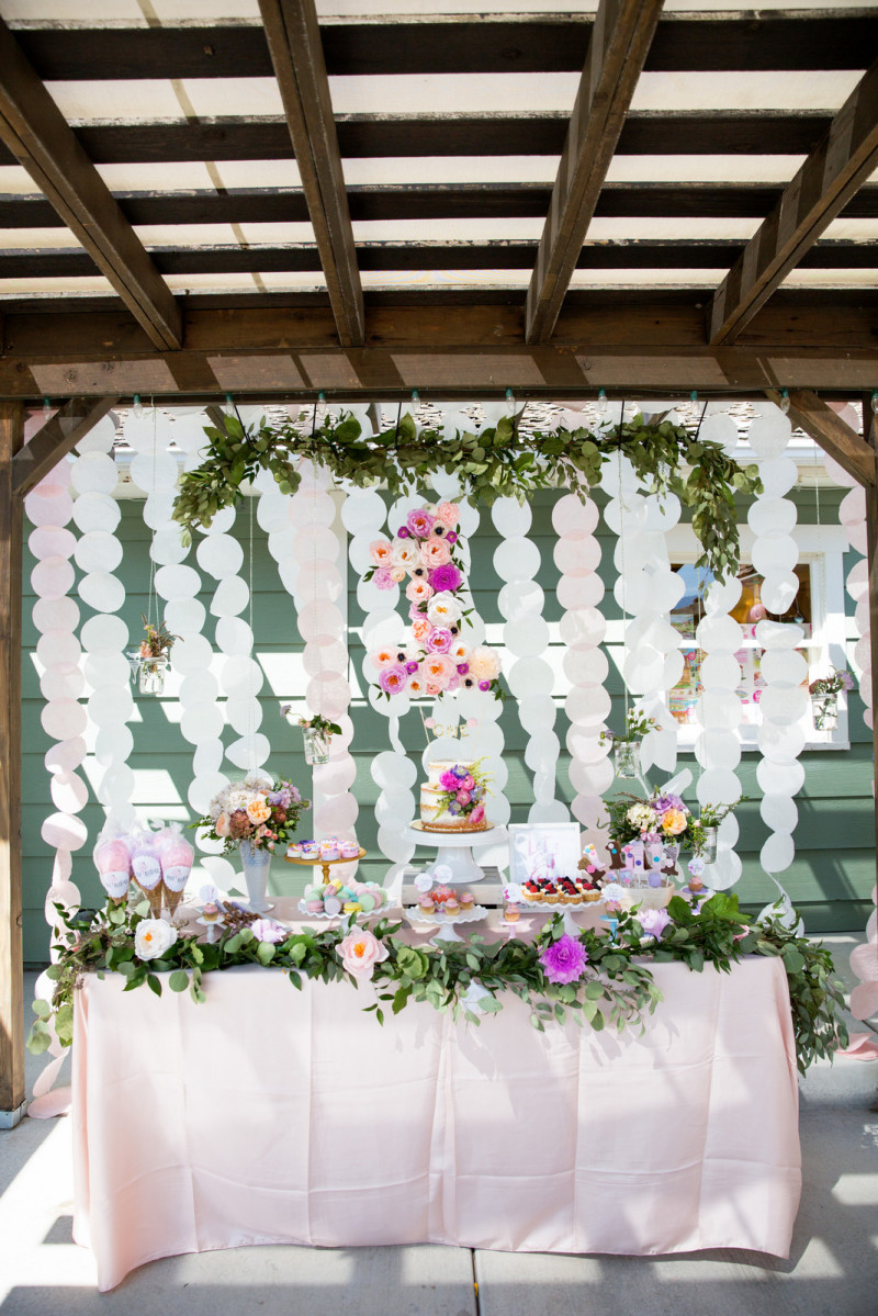 Vivian's Garden 1st Birthday Party! | SandyALaMode
