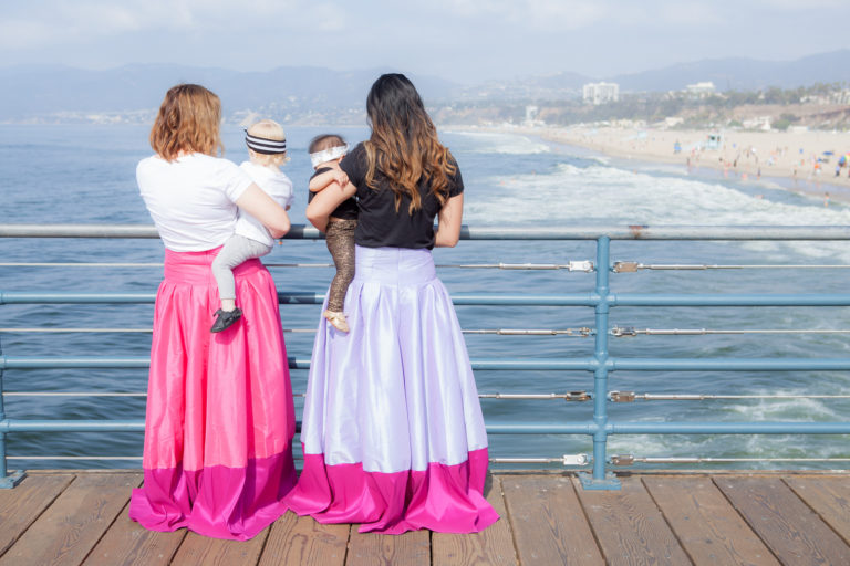 mommy and me maxi skirts