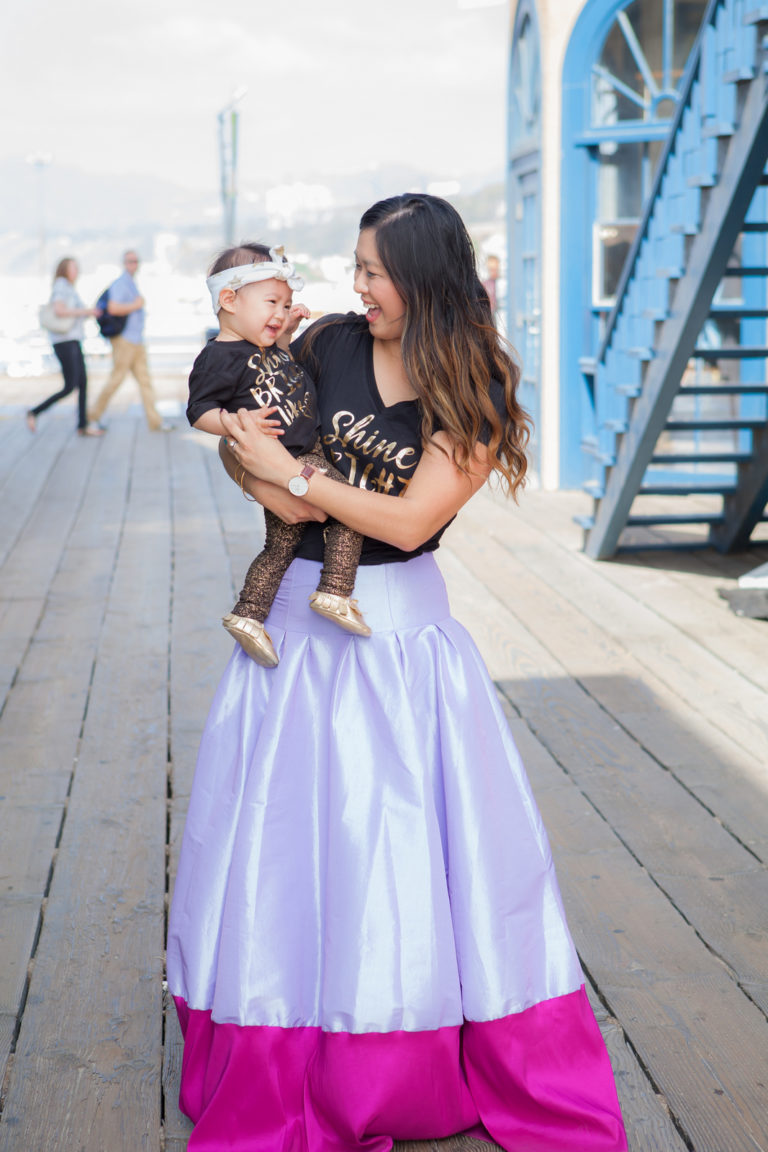 mommy and me maxi skirts