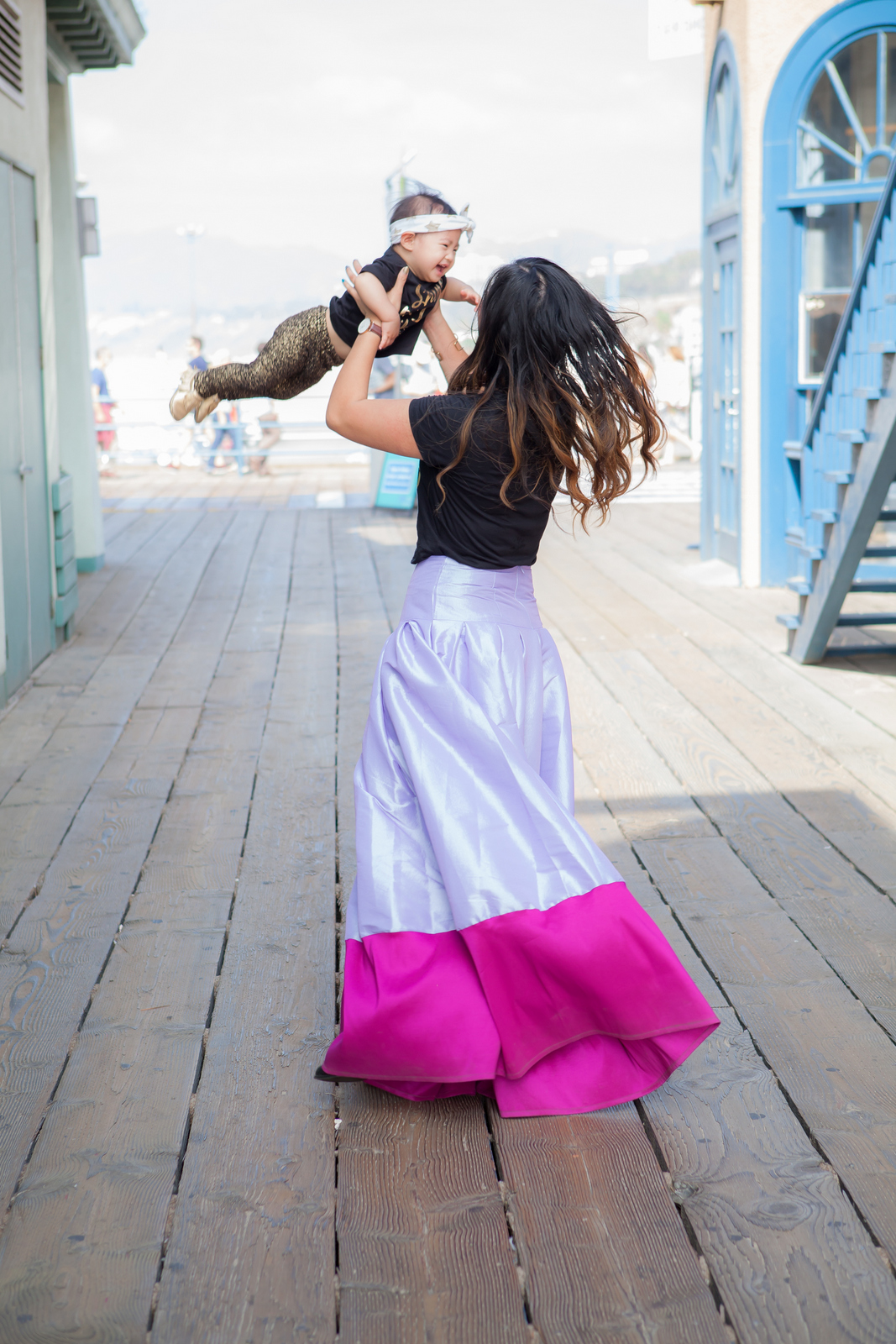 mommy and me maxi skirts