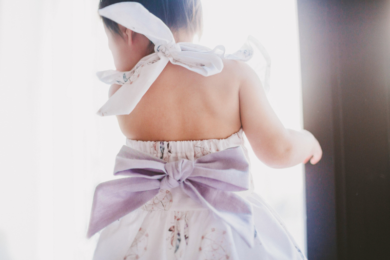Mommy and Me White Dresses + Sugarplum Lane Baby Giveaway!