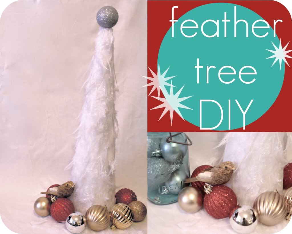 Feather Tree DIY by Cotton Lane | SandyALaMode
