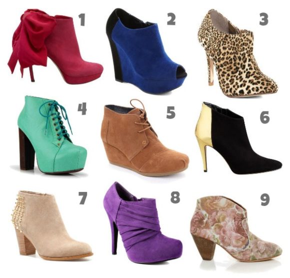 Flavors To Follow – Ankle Booties