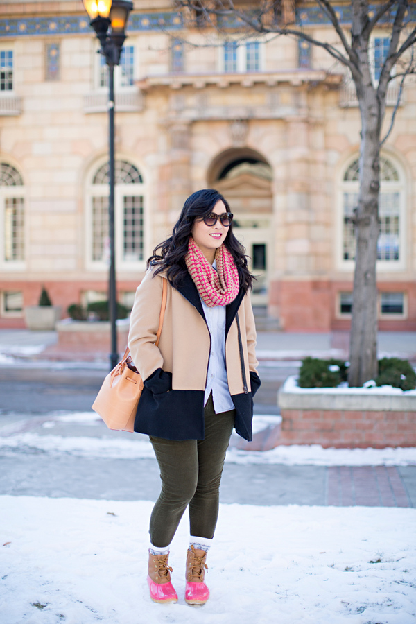 outfits with sperry duck boots