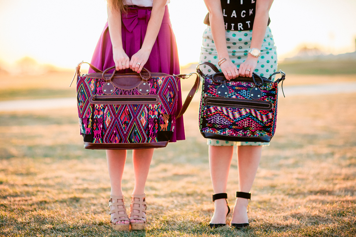 Sandy a la Mode | Fashion Blogger with Lovely Deseret wearing Mus Bags