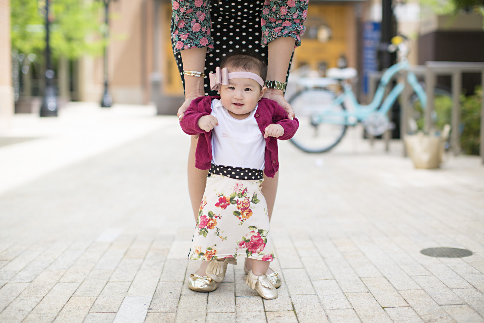 Sandy a la Mode | Mommy + Me Polka Dot and Floral