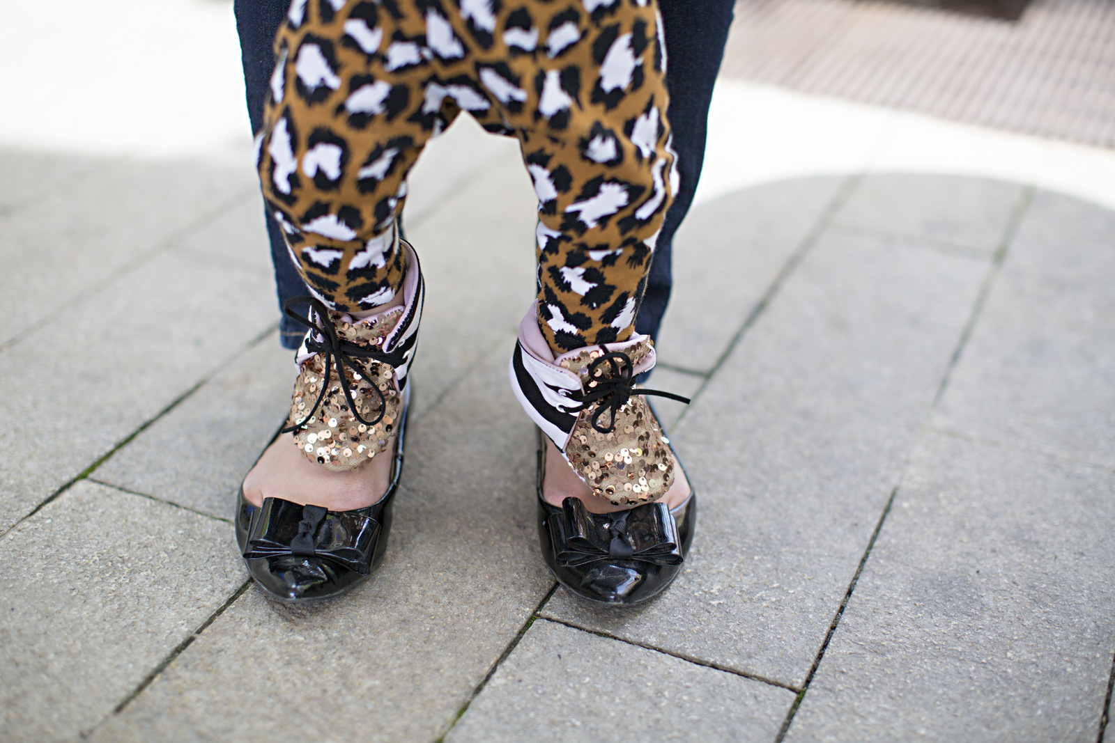 Sandy a la Mode | Mommy + Me Leopard and Gold