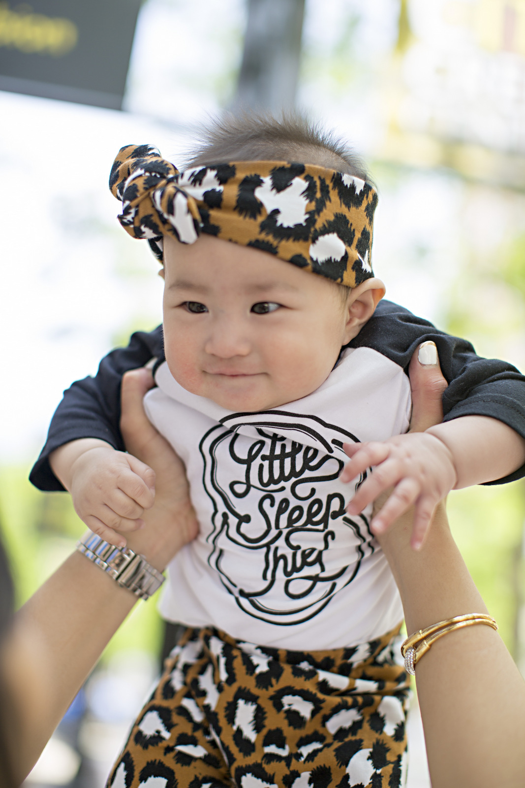Sandy a la Mode | Mommy + Me Leopard and Gold