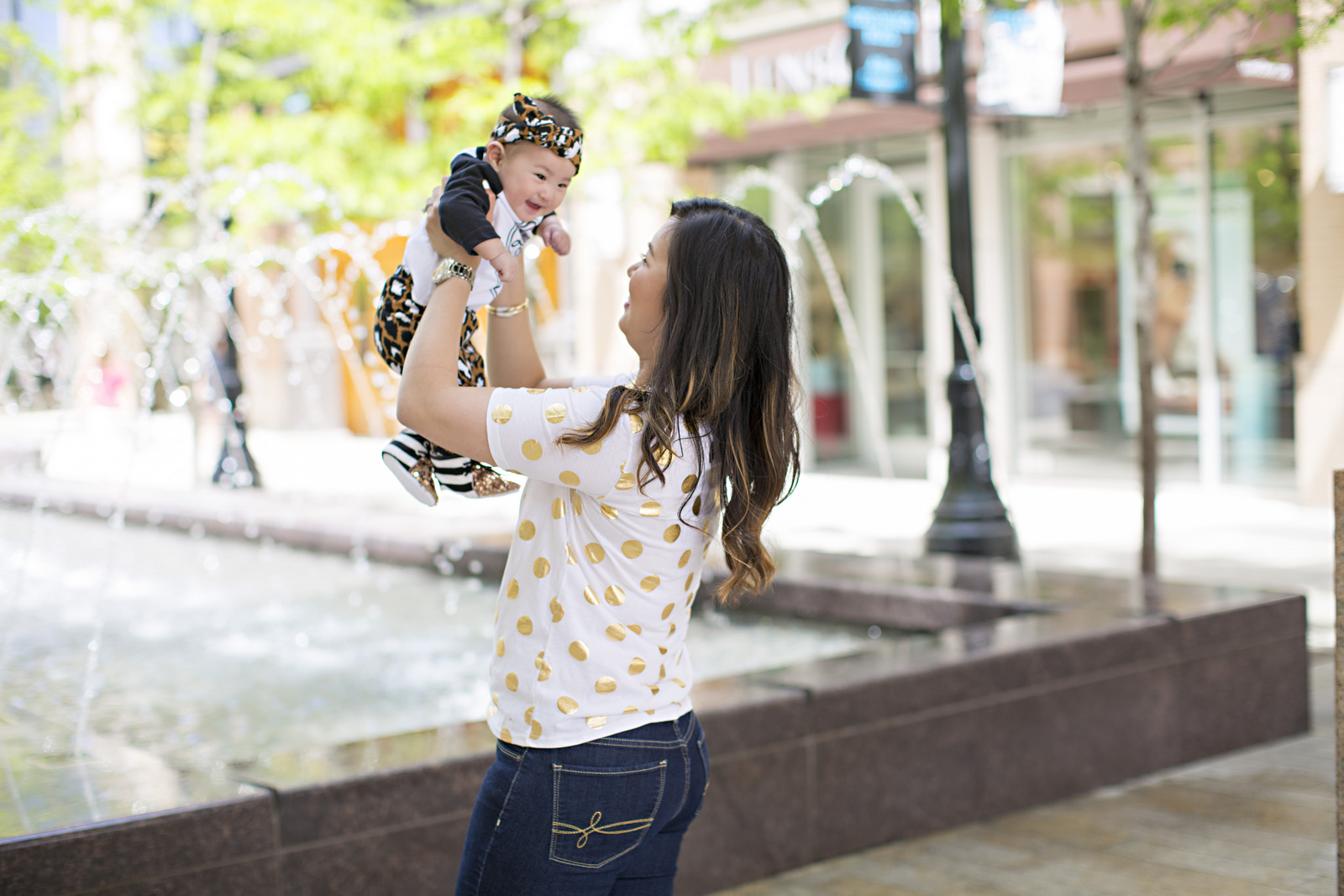 Sandy a la Mode | Mommy + Me Leopard and Gold