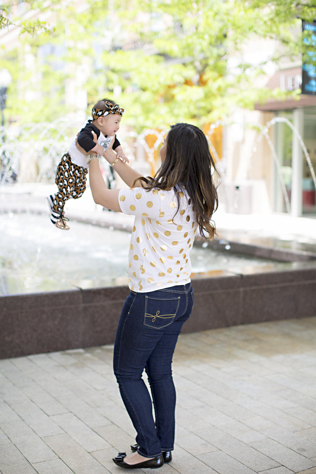 Sandy a la Mode | Mommy + Me Leopard and Gold