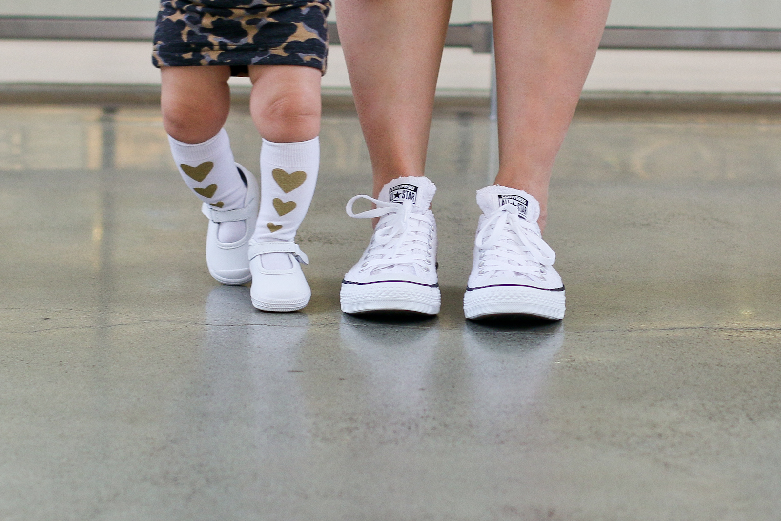 Sandy a la Mode | Mama Daughter Style Series Matching Style with Rack Room Shoes
