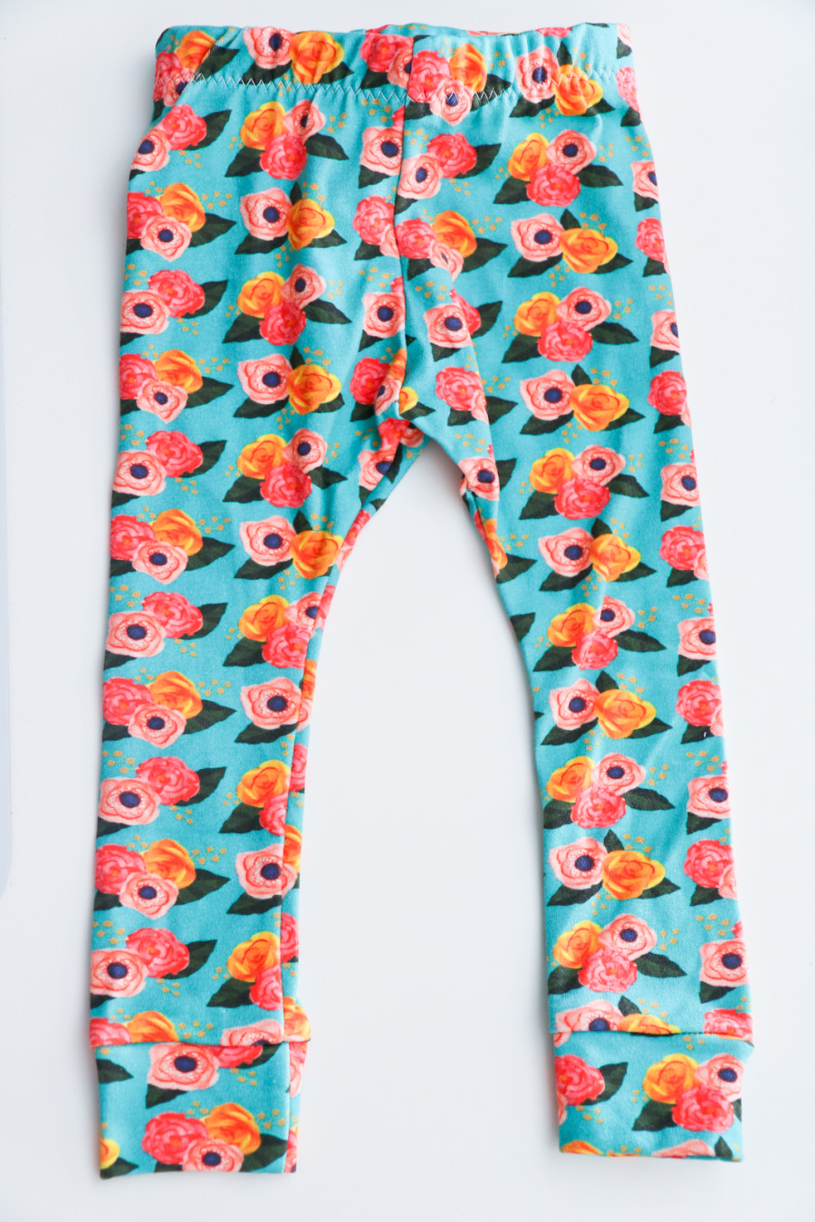 DIY Baby Leggings Floral Design with Sprout by HP SandyALaMode
