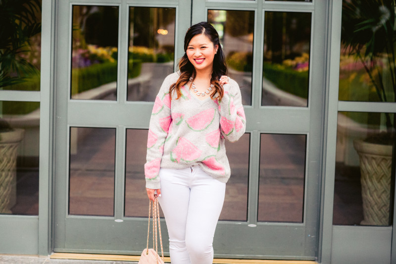 Sandy a la Mode | Fashion Blogger Watermelon Sweater