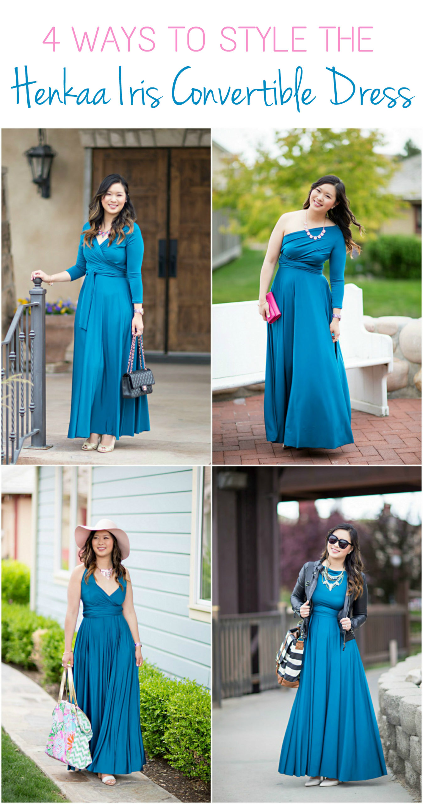 Four Ways To Style The Henkaa Iris Convertible Dress