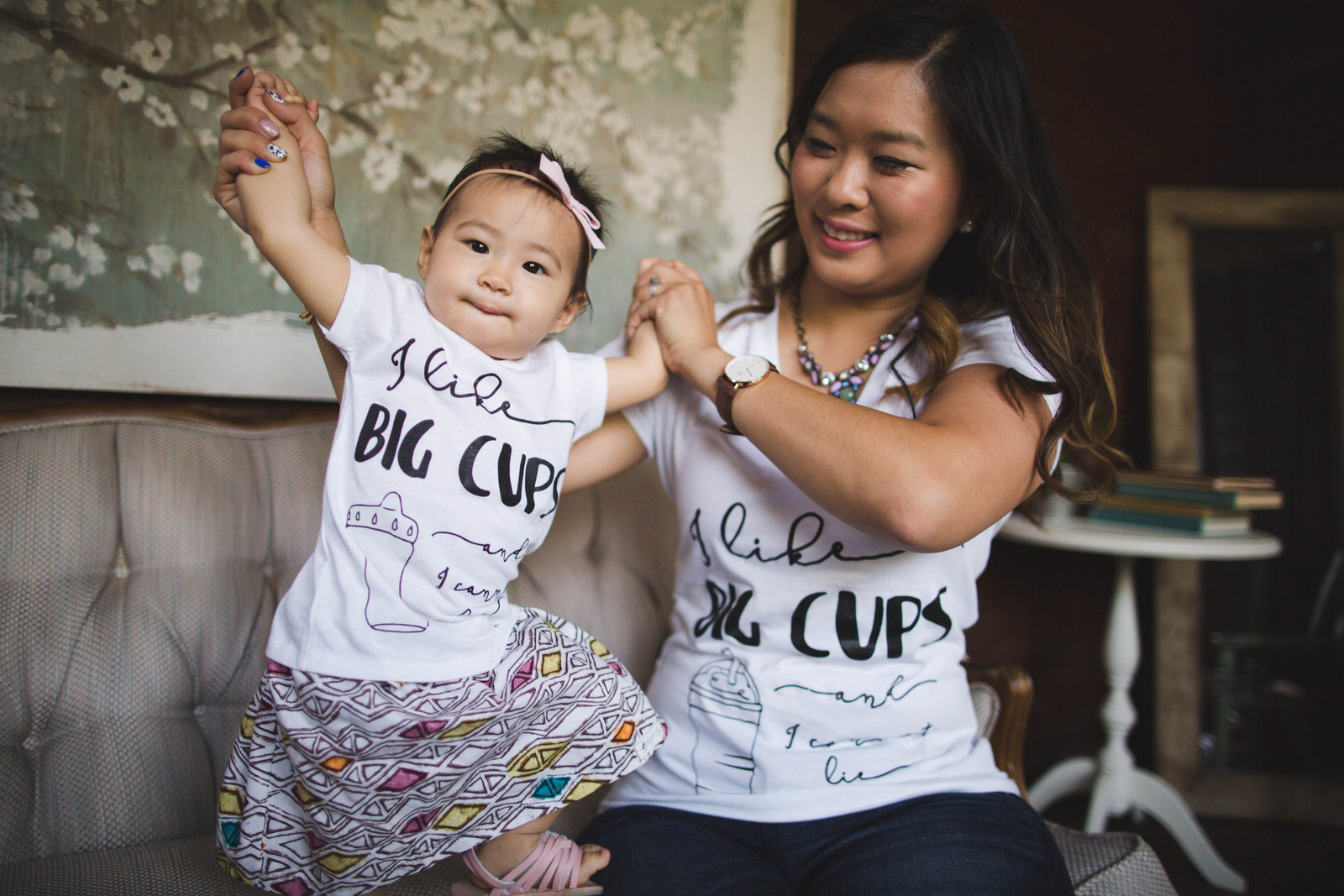 mommy and me graphic tees