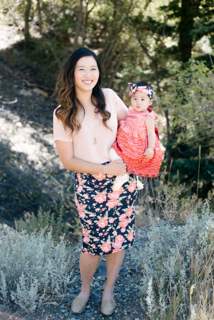 Mommy and me outfit pink florals