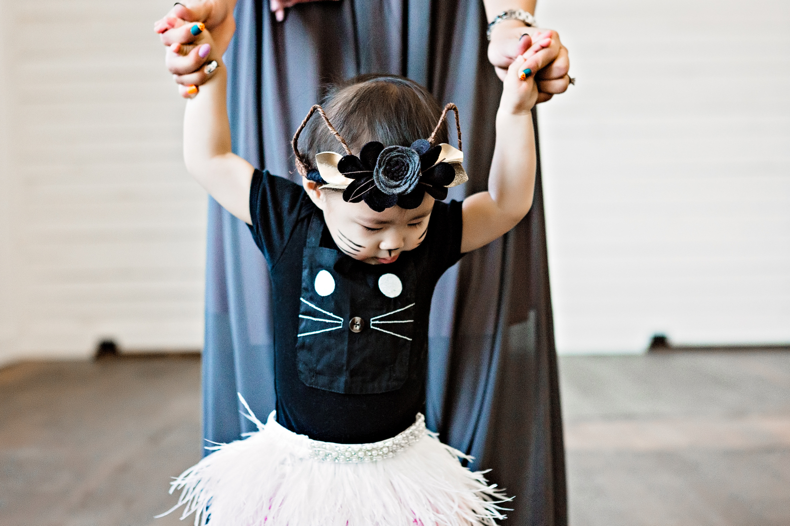 Baby girl cat costume