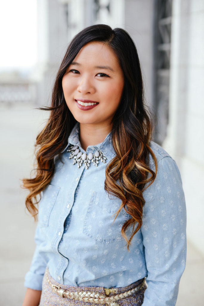 Chambray and Tweed Work outfit