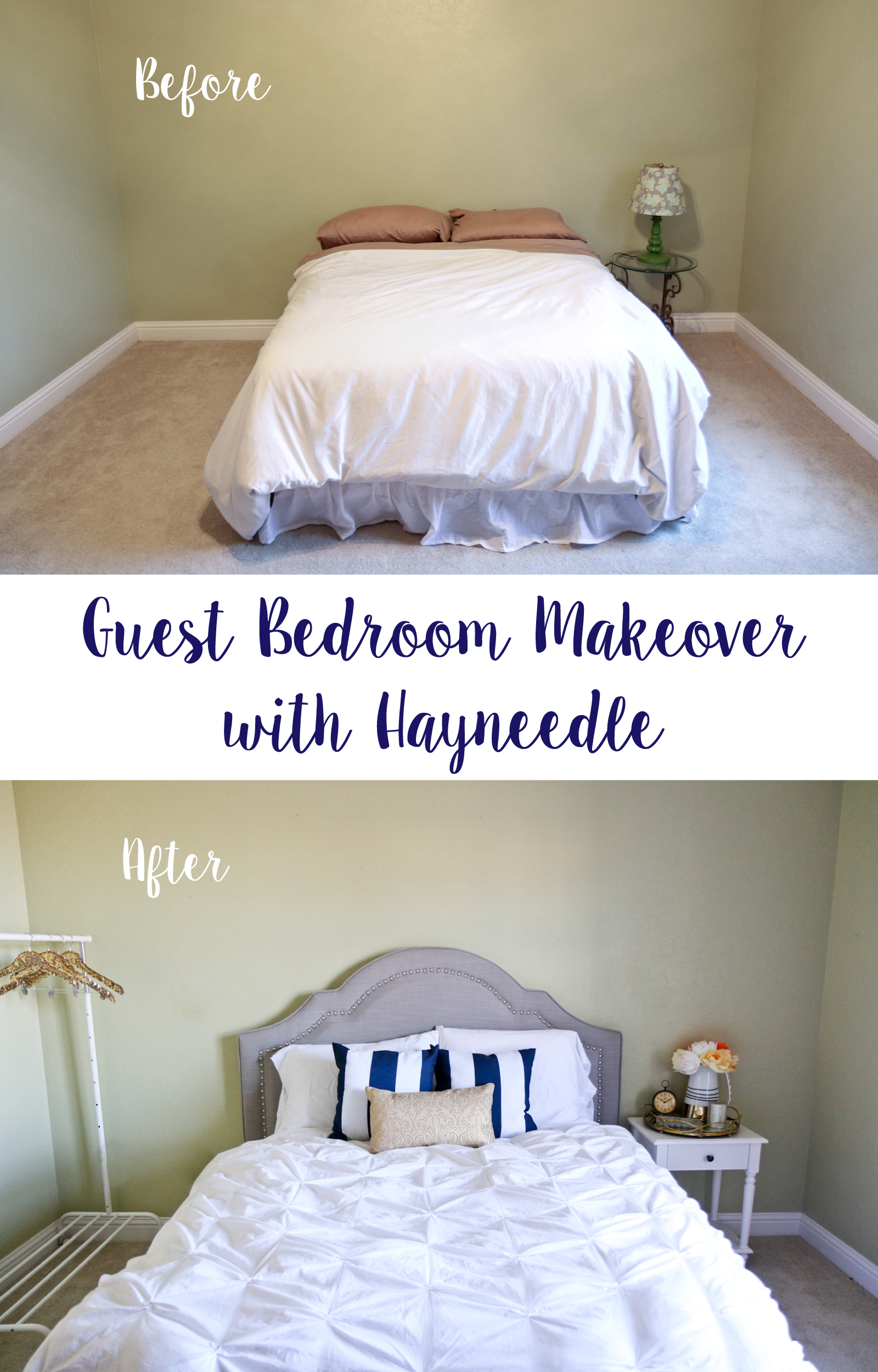 Guest Bedroom Makeover with Hayneedle