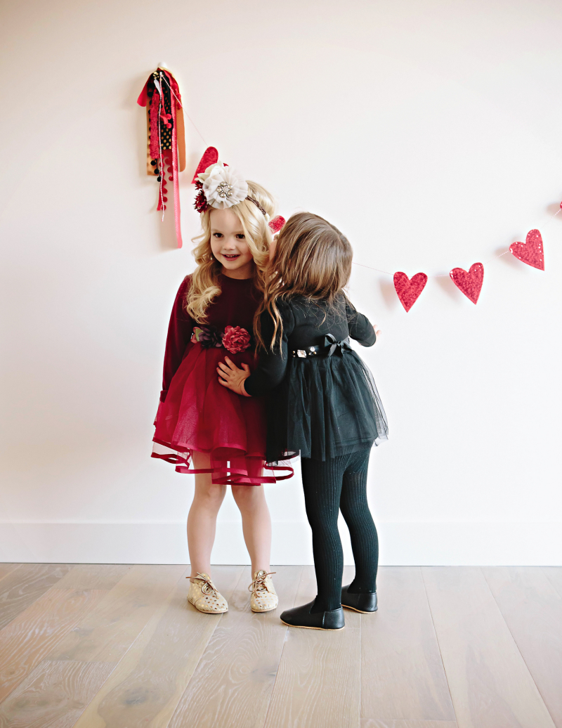 girls valentines dress