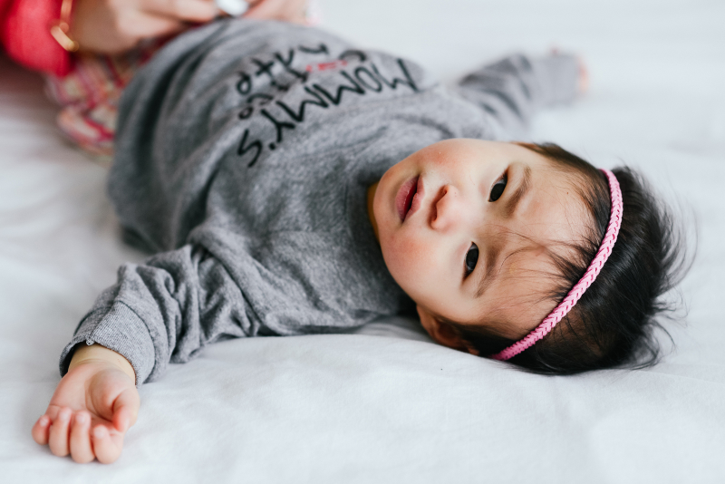 Baby girl casual Valentines day outfit