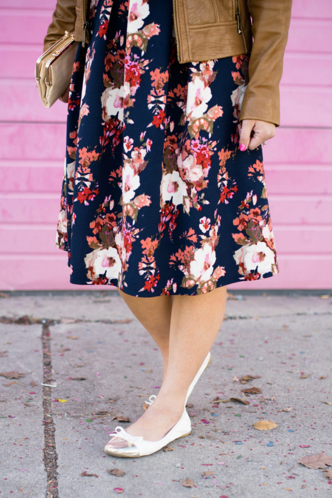 How to style a floral dress