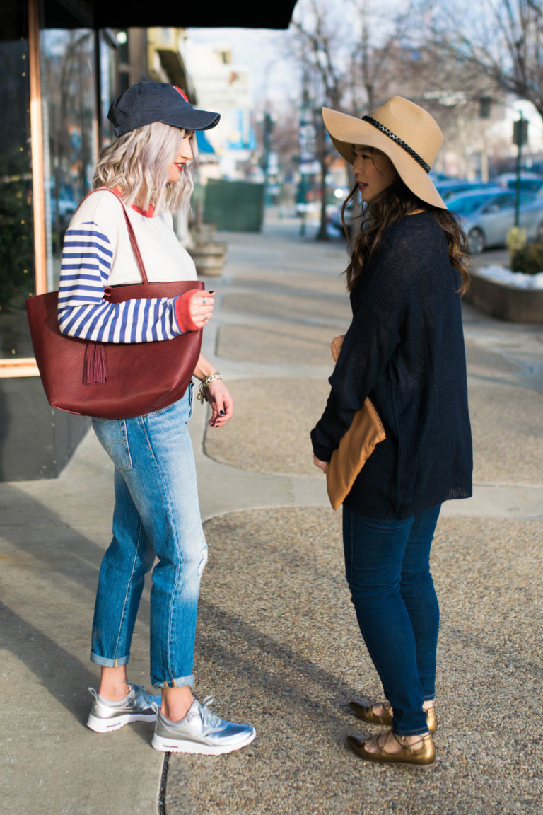 Hats and Metallic Shoes SandyALaMode