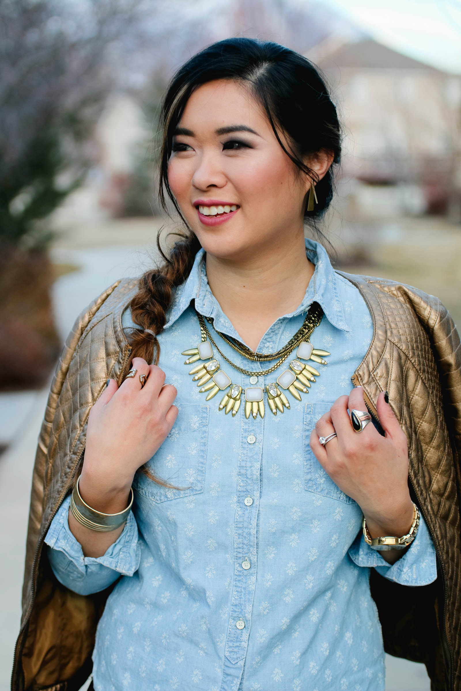 Silpada jewelry on fashion blogger