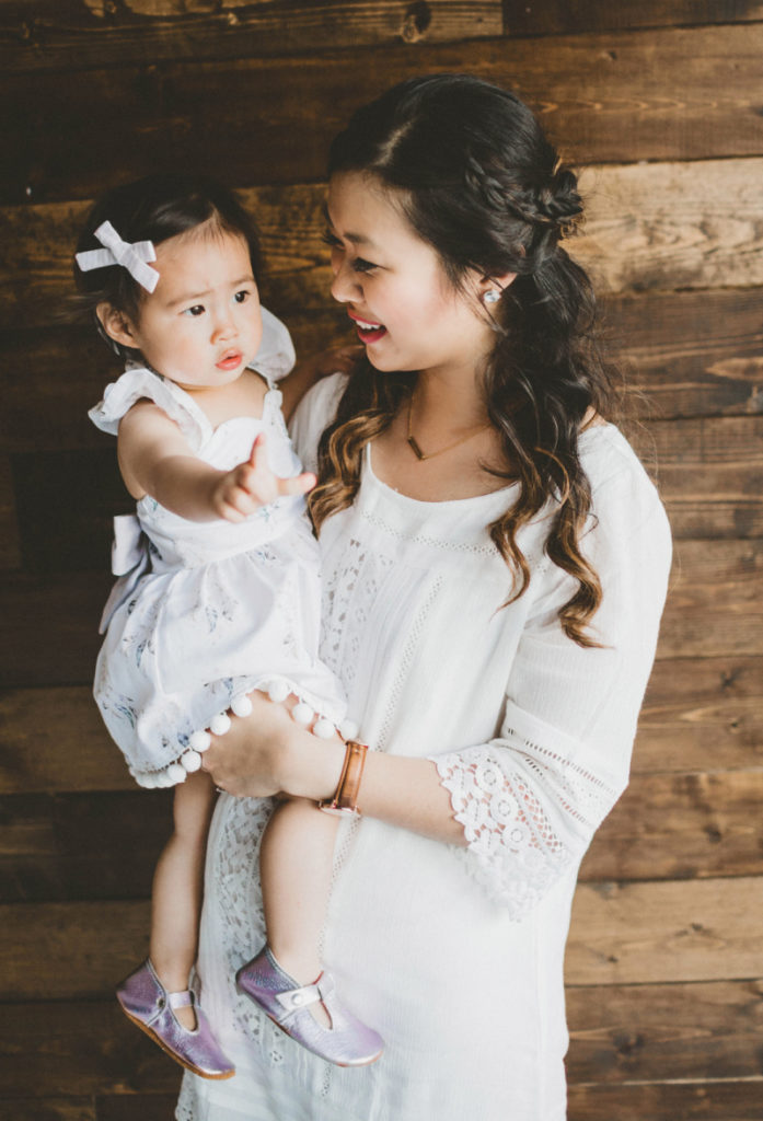Mommy and Me White Dresses