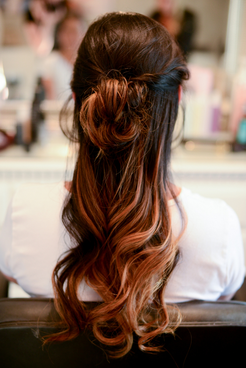 45 Half Up Half Down Prom Hairstyles : Stunning Half Up Brown Hair