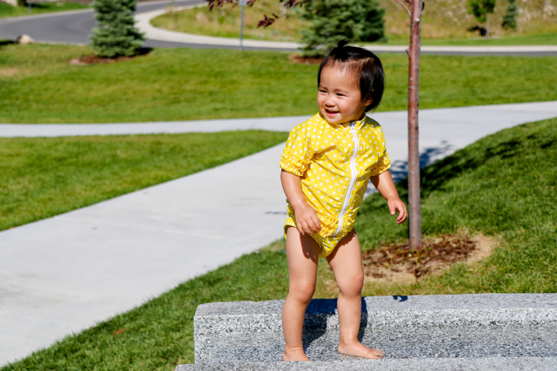 Toddler girl swimwear