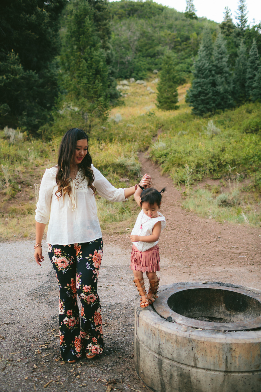 Mommy and me style for the woods