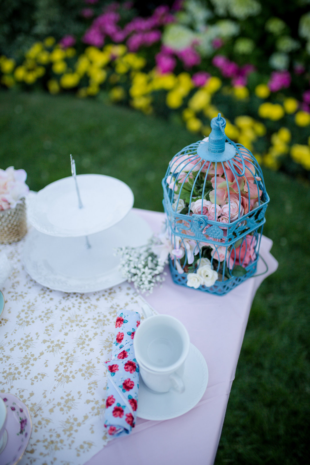 Tea party details