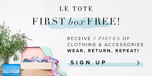 le tote first box free