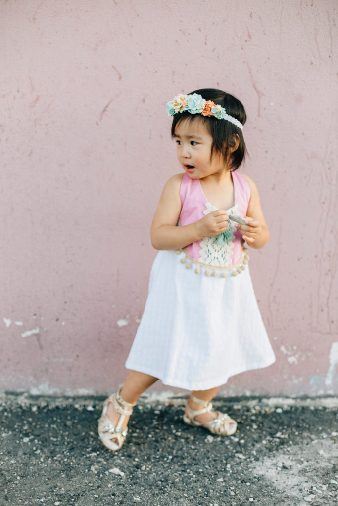 Girl's birthday outfit