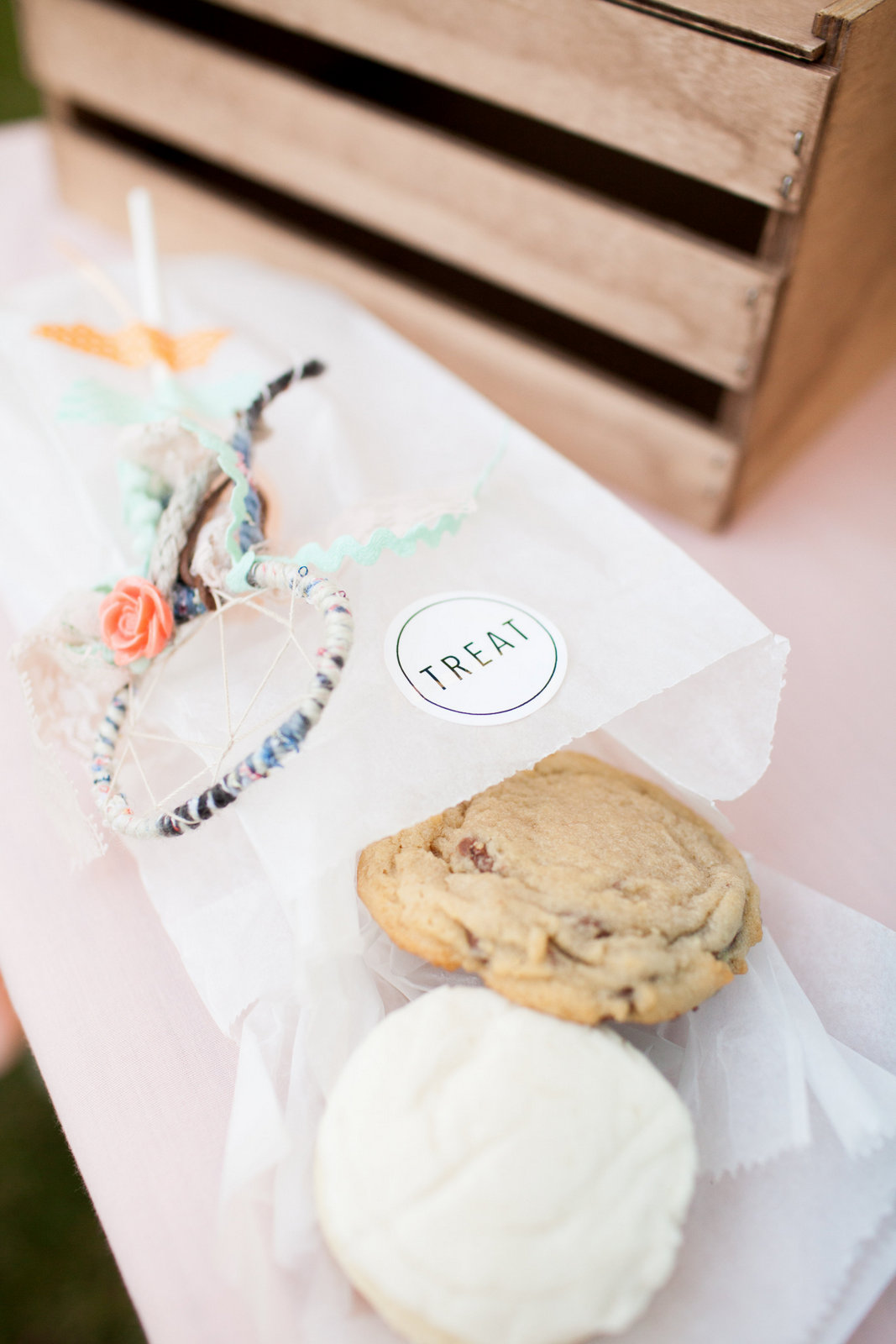 Favor Bags from Treat Cookies - Photo by Pierson Photo Company