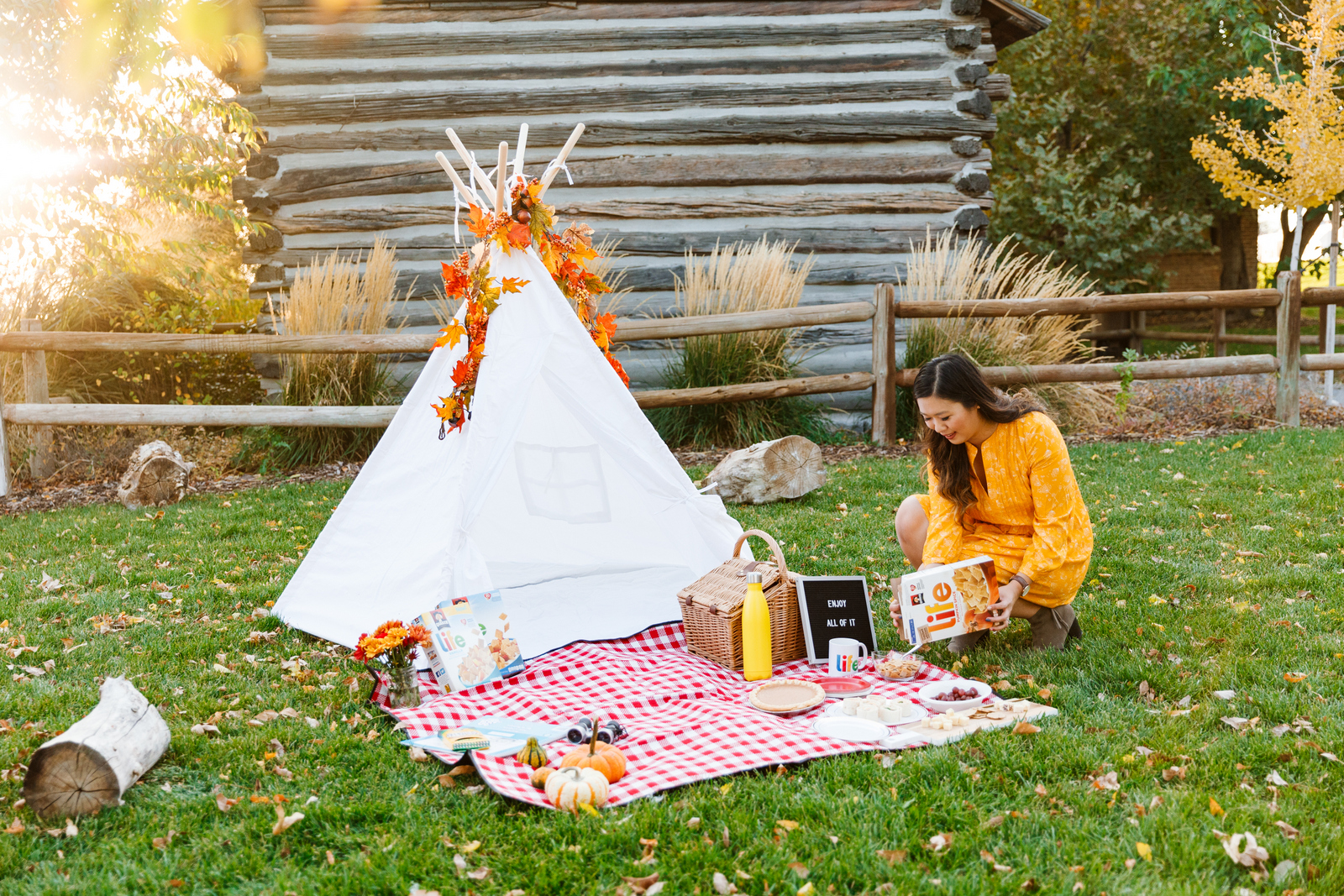 Picnic with Life Cereal