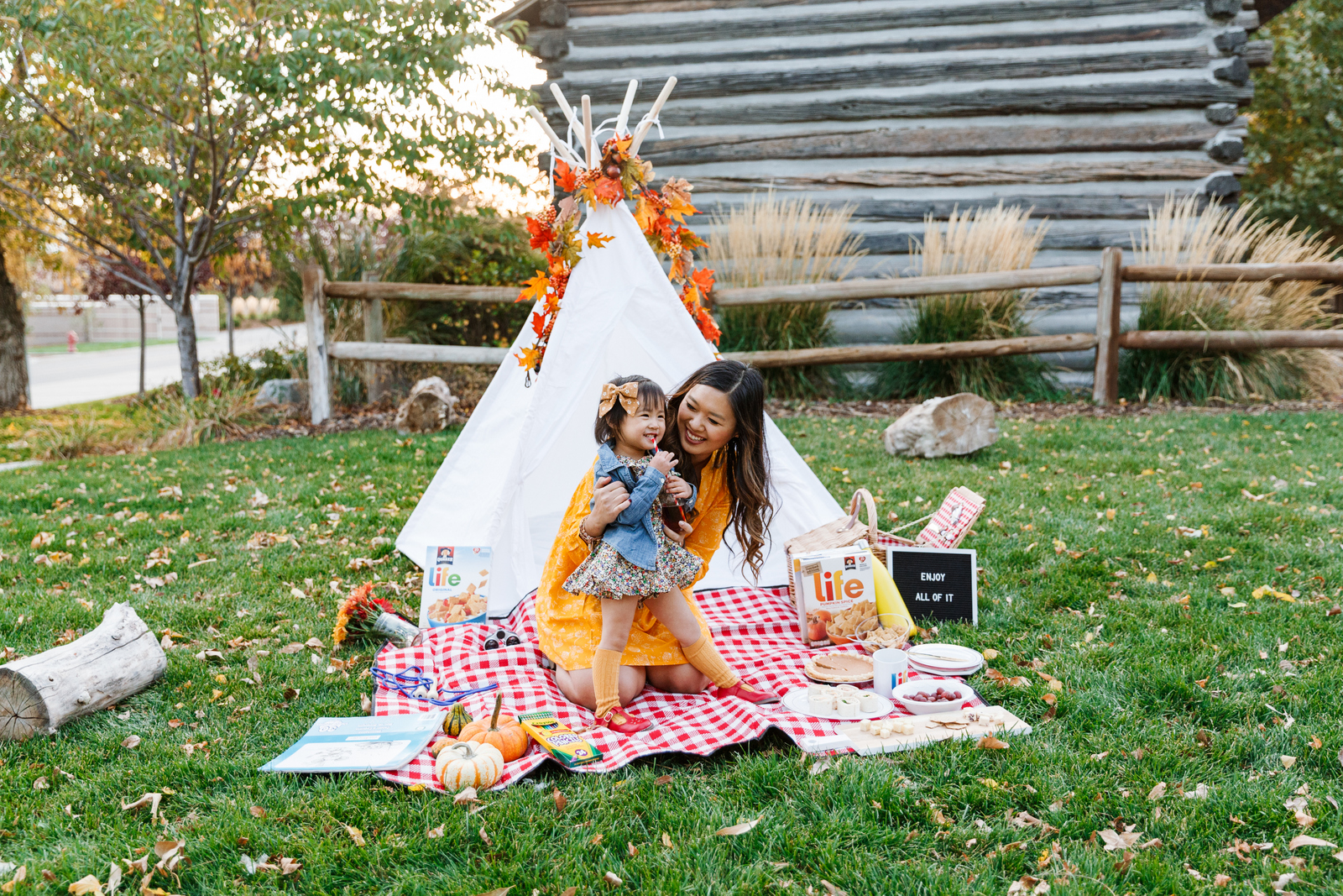 Family picnic style