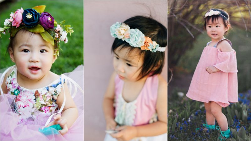 girl air accessories: flower crowns
