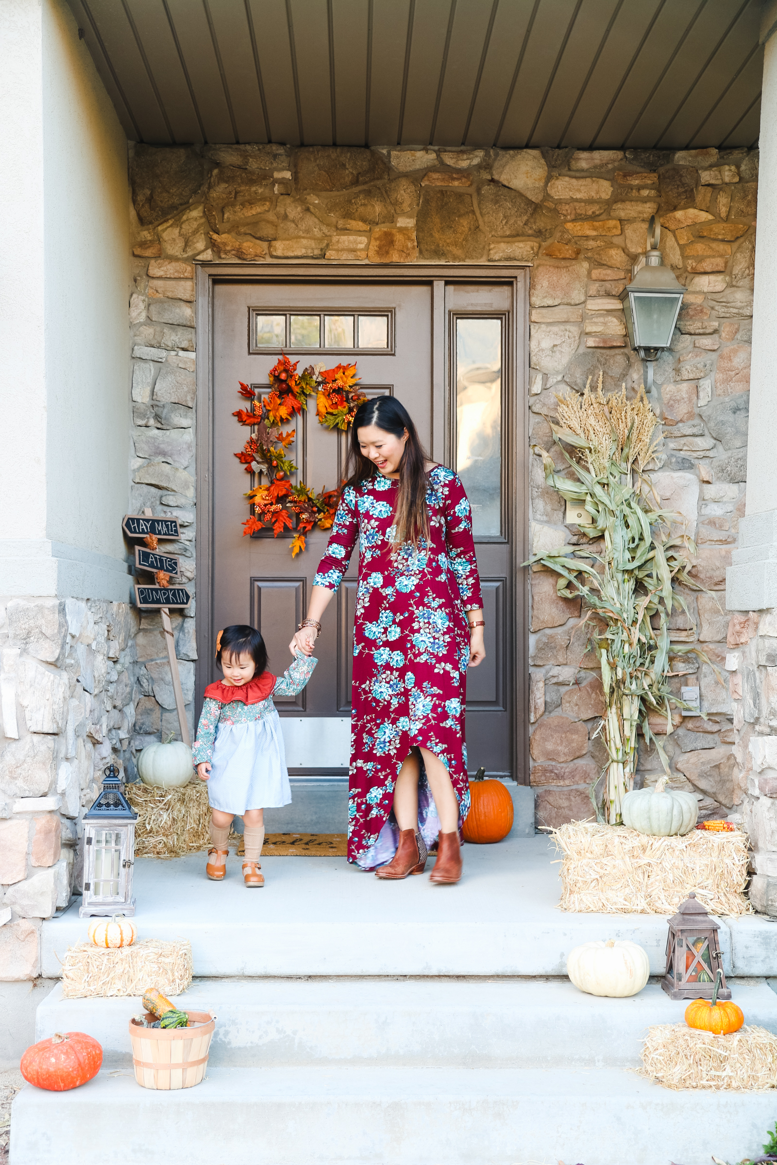 Our Fall Front Porch Decor