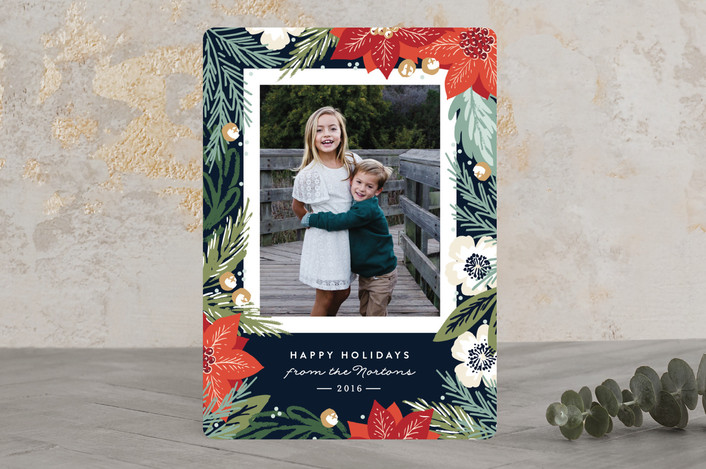 Minted Winter Botanicals Holiday Cards