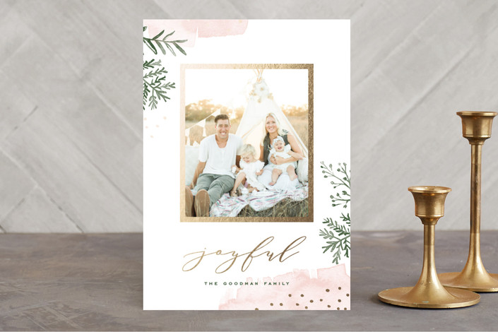 Minted Watercolor Winter Holiday Cards