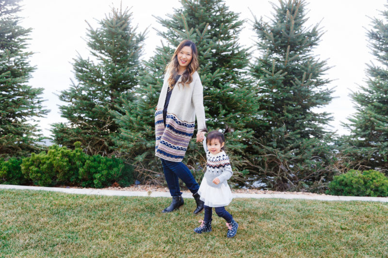 Mommy and Me Style: Fair Isle Sweaters
