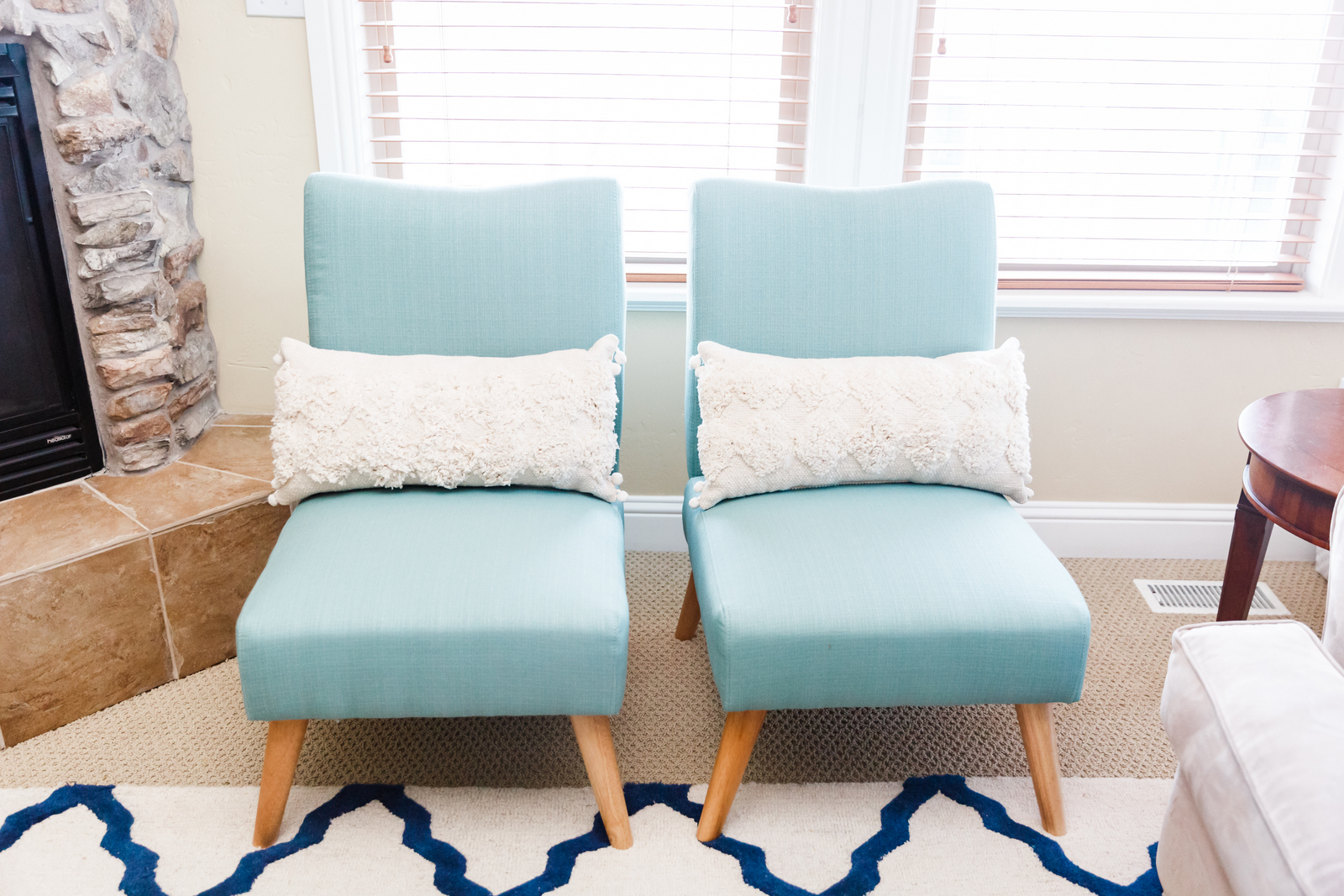 Living Room Update with Kohl's Accent Chairs