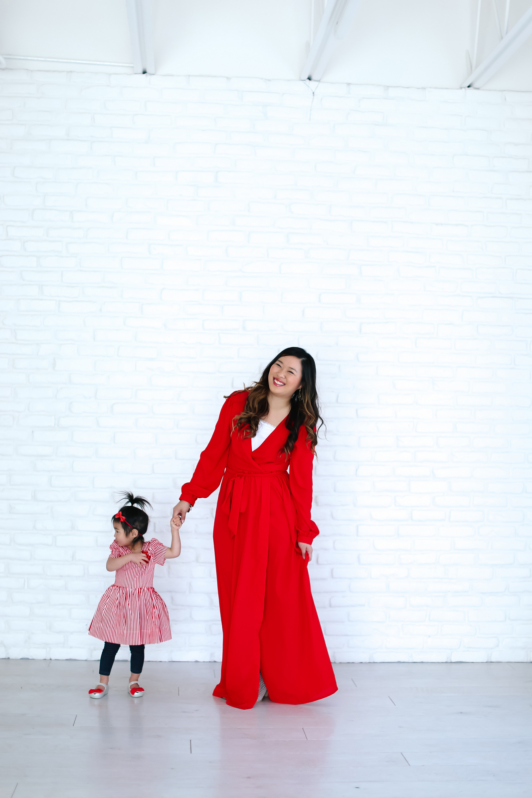 Mommy and Me Valentine's outfit