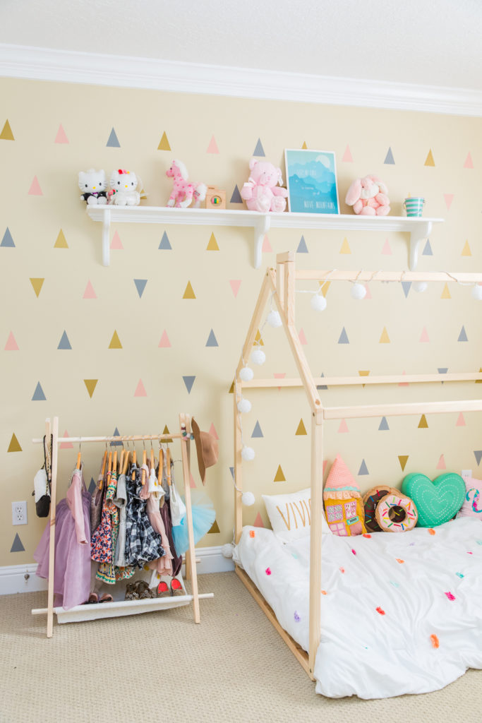 Little Girls Bedroom Ideas | Vivian's Bedroom Reveal | Sandy A La Mode