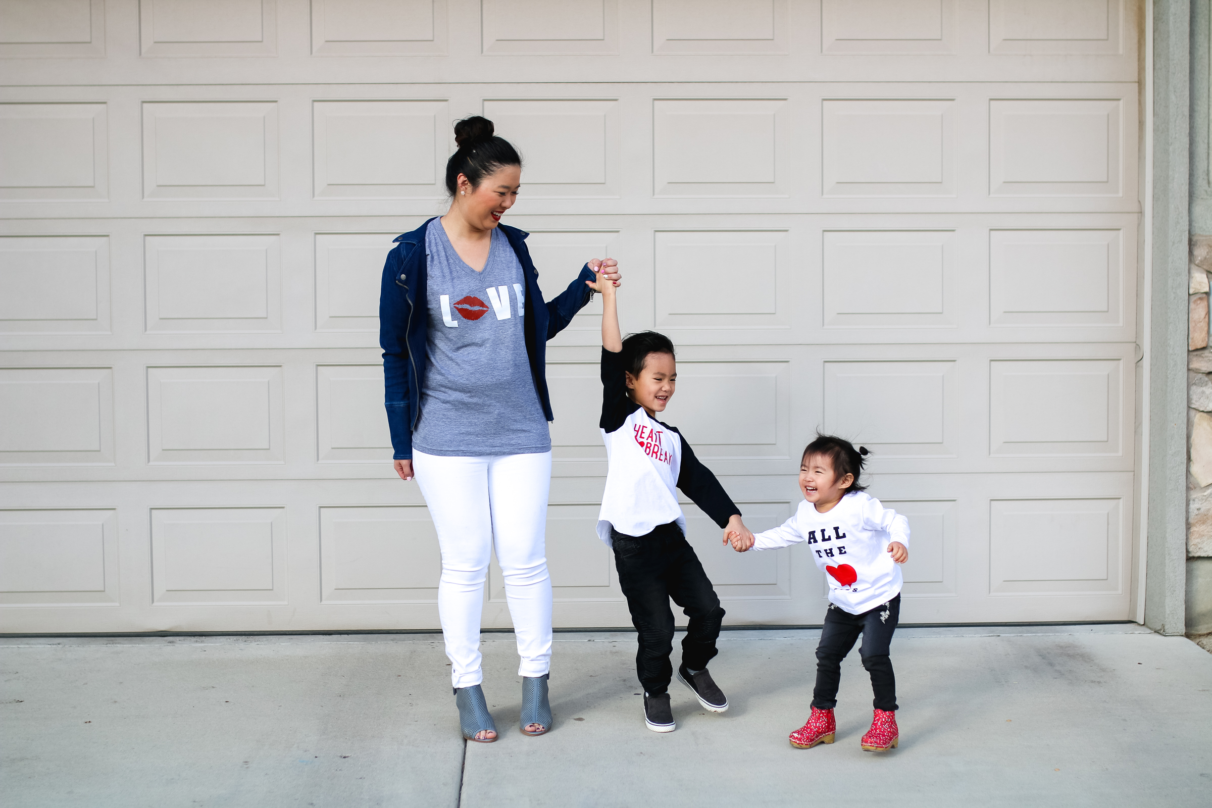 Family Valentine's Day shirts