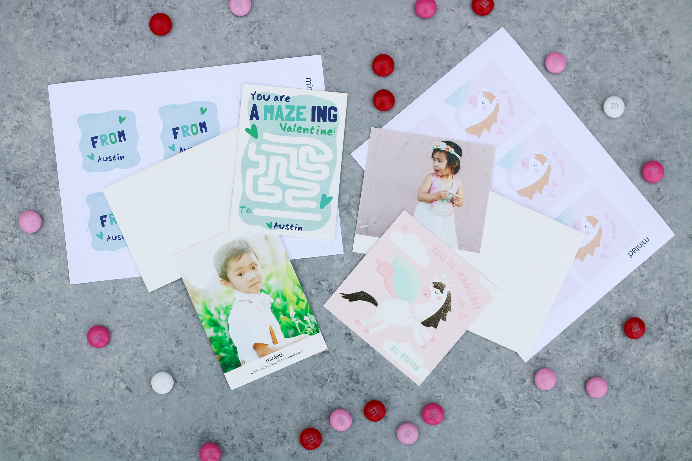 Valentines Cards for Kids from Minted