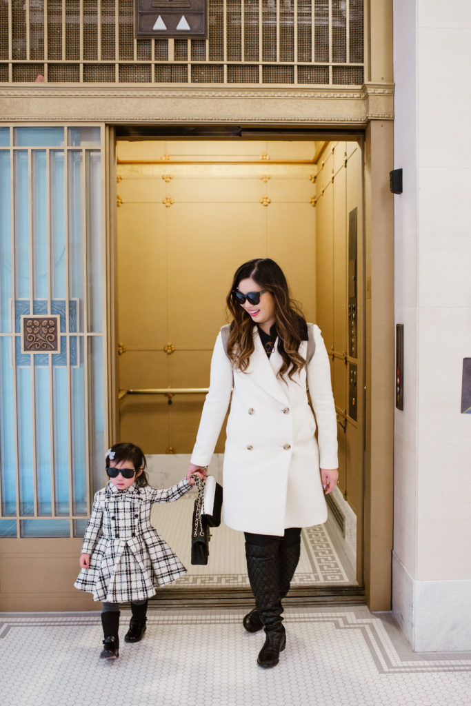 mommy and me black outfits