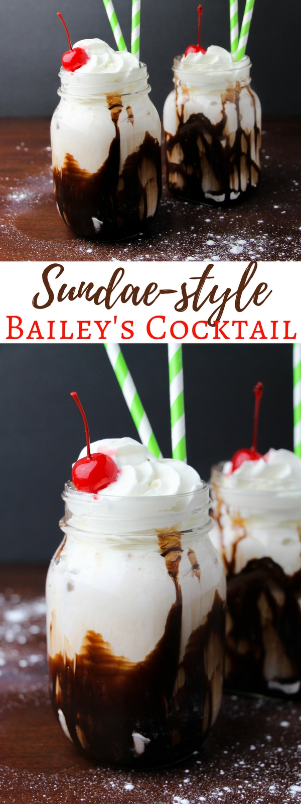 Bailey's Sundae-Style St Patrick Drinks